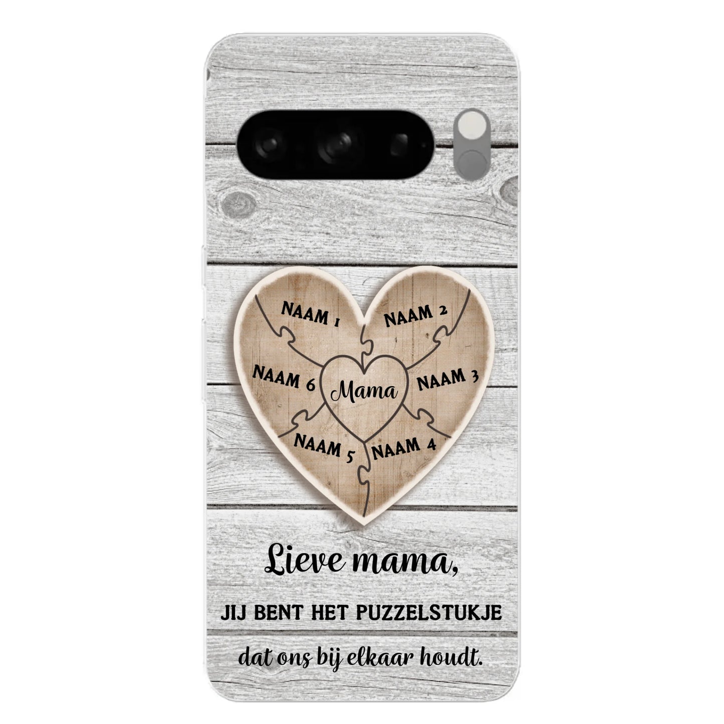 Puzzelstuk - Gepersonaliseerd telefoonhoesje