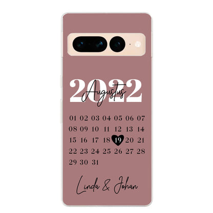 Ons jubileum - Gepersonaliseerd telefoonhoesje