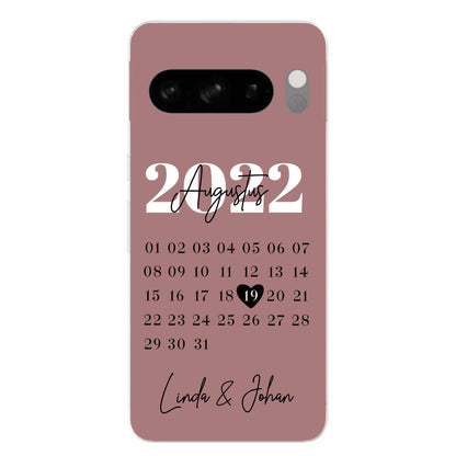 Ons jubileum - Gepersonaliseerd telefoonhoesje
