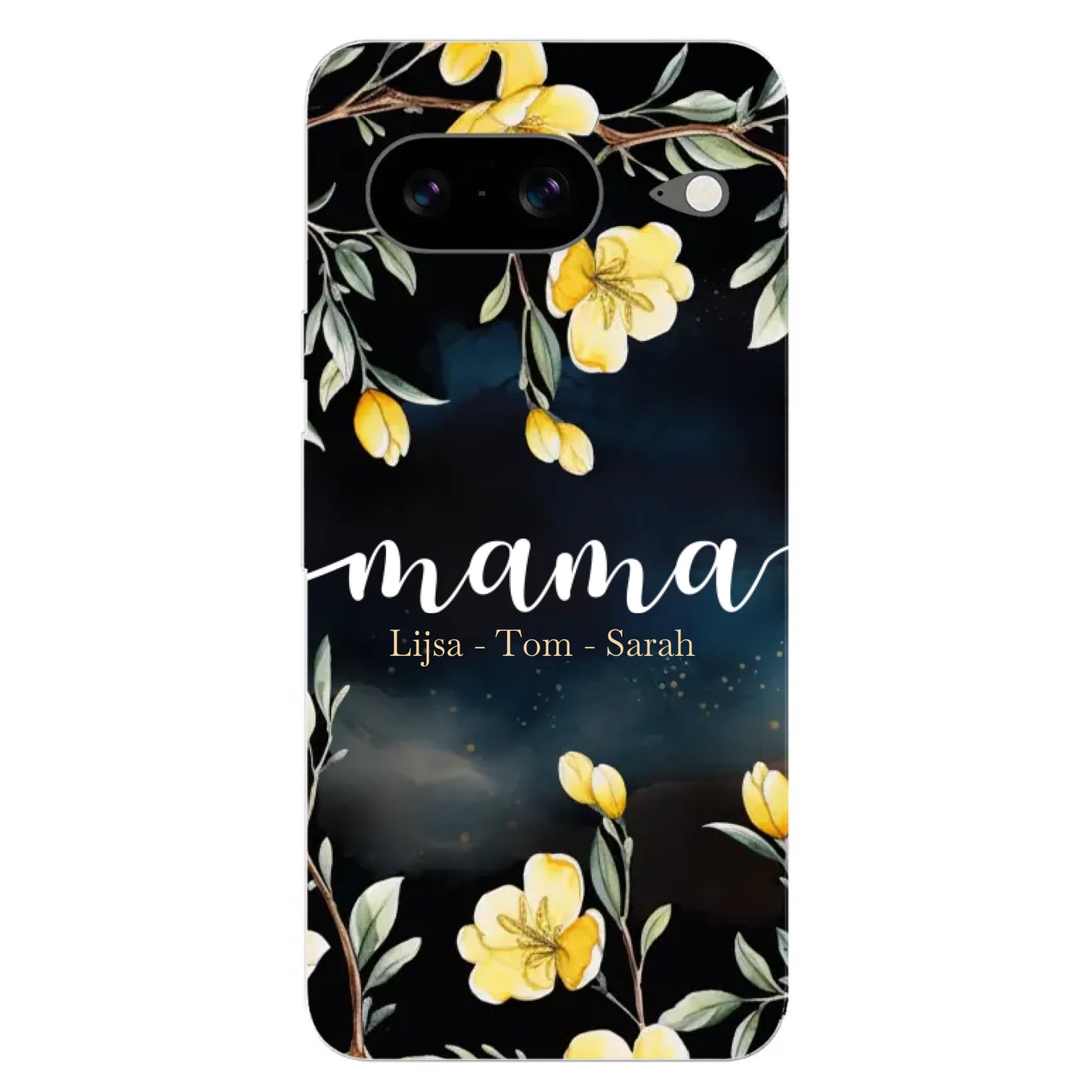 Bloemenliefde - Gepersonaliseerd telefoonhoesje