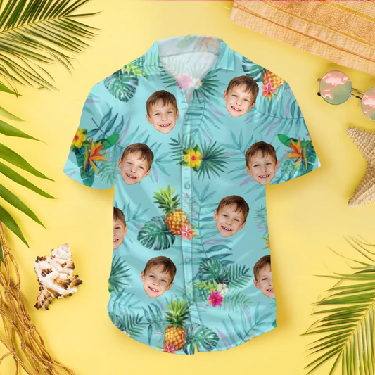 Vakantie - Gepersonaliseerd Hawaïshirt