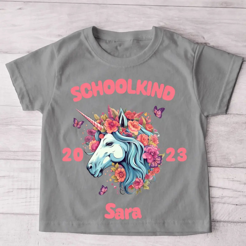 Eenhoorn - Gepersonaliseerd kinder T-shirt